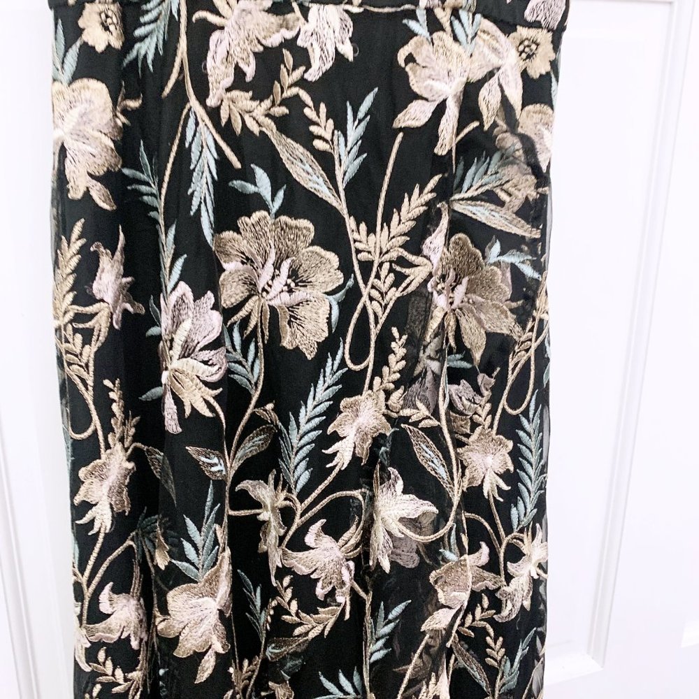 Floral Black Dress - Picture 5 of 11